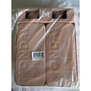MONDAY HAIRCARE Smooth Shampoo + Conditioner Set 30oz Hair Care Frizzy Dull Hair